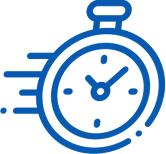 A stopwatch icon