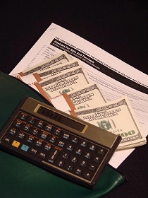 money and calculator