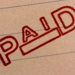 paper paid stamp
