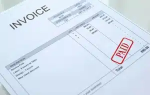 net 30 invoice paid