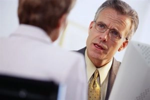 businessman speaking