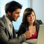 meeting man and a woman
