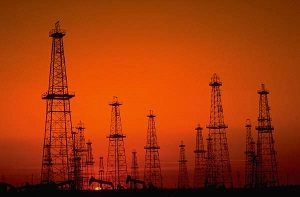 oil wells