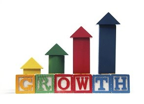 chart showing growth