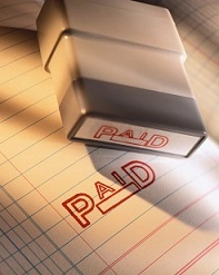 paid stamp