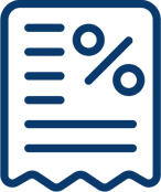 An icon of an invoice