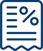 An icon of an invoice