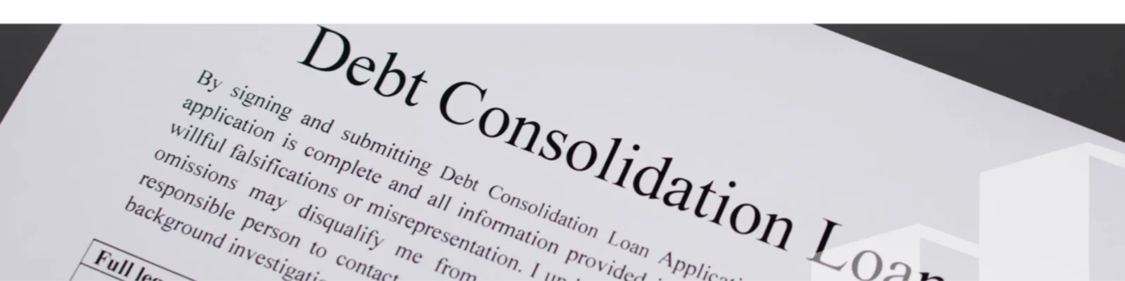 Debt Consolidation